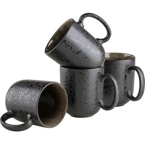 Mäser Niara Coffee Mug Set - 4 pcs - Black Mäser Niara Coffee Mug Set - 4 pcs - Black