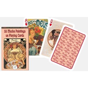 Cartes Piatnik Mucha - Style français Cartes Piatnik Mucha - Style français