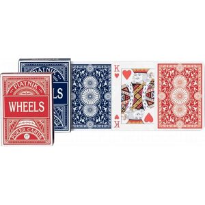Cartes de Poker Piatnik Wheels - Jeu de 55 Cartes Cartes de Poker Piatnik Wheels - Jeu de 55 Cartes