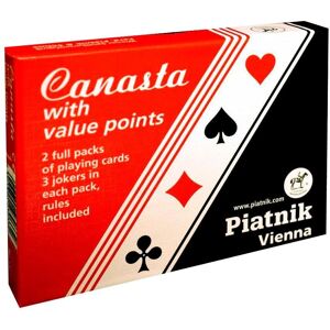 Jedko Games Pack doble de Canasta con puntos - Juego de cartas Jedko Games Pack doble de Canasta con puntos - Juego de cartas