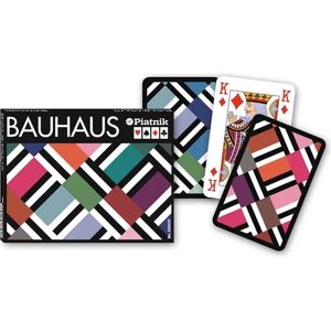 Piatnik Bauhaus ZK - 2x 55 Cartes dans Étui Double - Cartes à Jouer Piatnik Bauhaus ZK - 2x 55 Cartes dans Étui Double - Cartes à Jouer