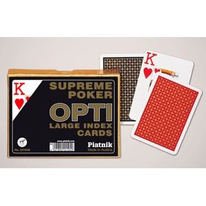 Cartes de poker double Piatnik Opti - Type de poker Cartes de poker double Piatnik Opti - Type de poker