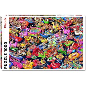 Puzzle de Pirogues Flottantes - Piatnik - 1000 Pièces - Publicité Puzzle de Pirogues Flottantes - Piatnik - 1000 Pièces - Publicité
