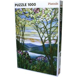 Piatnik Tiffany Puzzle Magnolien en Iris - Puzzle Piatnik Tiffany Puzzle Magnolien en Iris - Puzzle