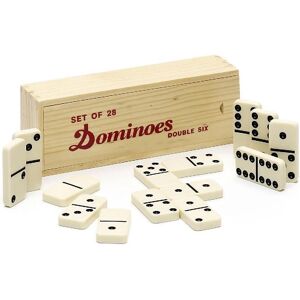 Piatnik Domino 28 Piezas - Juego Clásico en Caja de Madera Piatnik Domino 28 Piezas - Juego Clásico en Caja de Madera
