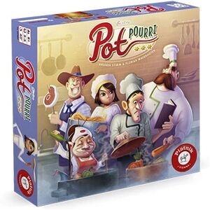 Piatnik Pot Pourri - Juego familiar con recetas internacionales Piatnik Pot Pourri - Juego familiar con recetas internacionales
