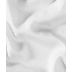 Fleuresse Drap housse en satin blanc 90x200cm - Linge de lit - Publicité Fleuresse Drap housse en satin blanc 90x200cm - Linge de lit - Publicité
