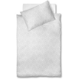 Fleuresse Opal Linge de Lit Damassé - Housses de Couette & Oreiller, Blanc - Publicité Fleuresse Opal Linge de Lit Damassé - Housses de Couette & Oreiller, Blanc - Publicité