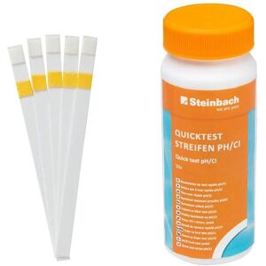 Steinbach Snellteststrips - pH & Chloor - 50 stuks Steinbach Snellteststrips - pH & Chloor - 50 stuks