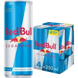 Red Bull Sugarfree 4 x 250ml - Energy Drink Red Bull Sugarfree 4 x 250ml - Energy Drink