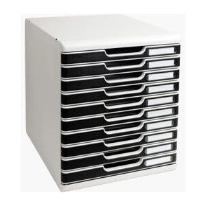 Exacompta 302014D Graue Büro-Schubladeneinheit - Office Drawer Unit Exacompta 302014D Graue Büro-Schubladeneinheit - Office Drawer Unit