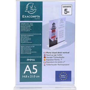 Cadre d'affichage Cristal A5 Exacompta - Pro - Publicité Cadre d'affichage Cristal A5 Exacompta - Pro - Publicité