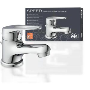 EISL SPEED Silver Ceramic Faucet - Washbasin Mixer EISL SPEED Silver Ceramic Faucet - Washbasin Mixer