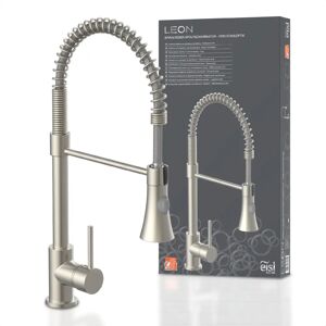 Grifo de cocina EISL LEON - gris (acero inoxidable) - giro de 360° Grifo de cocina EISL LEON - gris (acero inoxidable) - giro de 360°