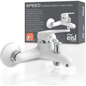 EISL Speed Bathtub Faucet White - Bathroom Mixer Tap EISL Speed Bathtub Faucet White - Bathroom Mixer Tap