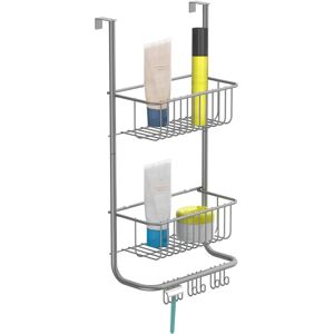 EISL Wall Shelf - Silver Bathroom Storage Organizer EISL Wall Shelf - Silver Bathroom Storage Organizer