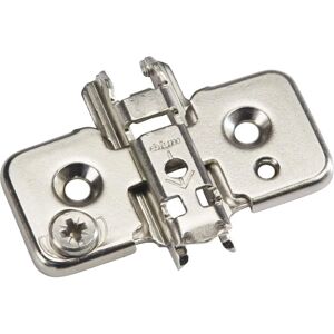 Blum - Base Cruz Acero 0mm Tornillo - Niquelado - Herrajes para Muebles Blum - Base Cruz Acero 0mm Tornillo - Niquelado - Herrajes para Muebles