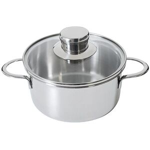 Kelomat Mini casserole - Acier inoxydable - 14cm - Compatible avec toutes les plaques - Publicité Kelomat Mini casserole - Acier inoxydable - 14cm - Compatible avec toutes les plaques - Publicité
