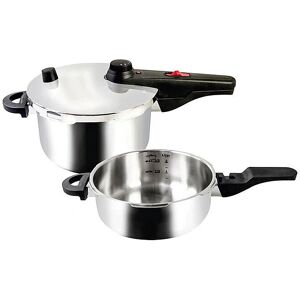 Kelomat 22cm Schnellkochtopf-Set - Edelstahl - Für Alle Herde Kelomat 22cm Schnellkochtopf-Set - Edelstahl - Für Alle Herde