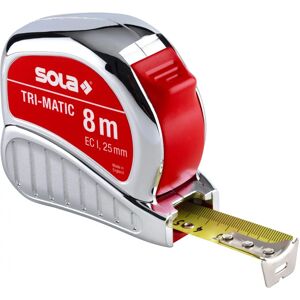 Sola Präzisionsmaßband - 8m, Gelb, Klasse 1 Sola Präzisionsmaßband - 8m, Gelb, Klasse 1