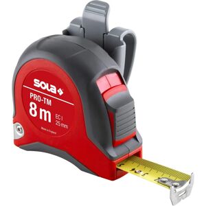 Mètre ruban Sola PRO-TM 8m 25mm - Outil de précision Mètre ruban Sola PRO-TM 8m 25mm - Outil de précision