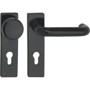 Juego de Manijas de Puerta y Ventana ECO - Negro - Protección contra Incendios - 5030019543 Juego de Manijas de Puerta y Ventana ECO - Negro - Protección contra Incendios - 5030019543
