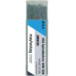 Alpen Model 0060100135100 High Precision Spiral Drill - Drilling in Steel, Cast Iron, Copper Alloys Alpen Model 0060100135100 High Precision Spiral Drill - Drilling in Steel, Cast Iron, Copper Alloys