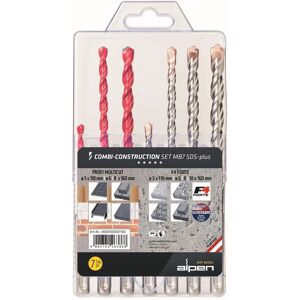 Alpen 100007100 SDS-Plus MB 7 - Universal Drill Set - 7 pcs Alpen 100007100 SDS-Plus MB 7 - Universal Drill Set - 7 pcs