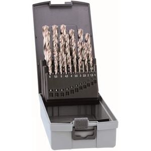 Alpen Drill Set - 25 Piece Spiral HSS Metal Bits for Steel Alpen Drill Set - 25 Piece Spiral HSS Metal Bits for Steel
