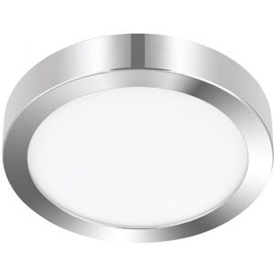 EGLO Fueva 5 Ceiling Light - Round Chrome Bathroom LED Fixture EGLO Fueva 5 Ceiling Light - Round Chrome Bathroom LED Fixture