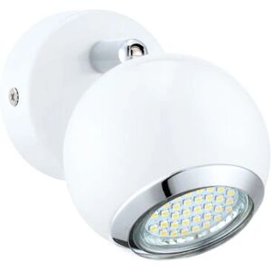 Eglo Bimeda Hvid LED-Spot - 7cm, GU10, Moderne Design Eglo Bimeda Hvid LED-Spot - 7cm, GU10, Moderne Design