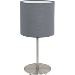 Eglo Pasteri Grå Satin Nikkel Bordlampe - Bordlampe Eglo Pasteri Grå Satin Nikkel Bordlampe - Bordlampe