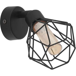 Eglo Zapata G9 LED - Wandlamp Zwart Oranje - Modern Eglo Zapata G9 LED - Wandlamp Zwart Oranje - Modern