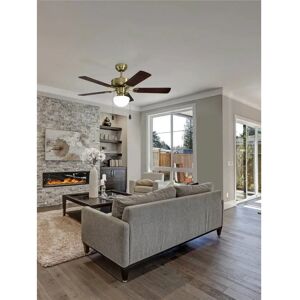 EGLO CADIZ Deckenventilator mit Licht - Klassisches Metall MDF Design EGLO CADIZ Deckenventilator mit Licht - Klassisches Metall MDF Design