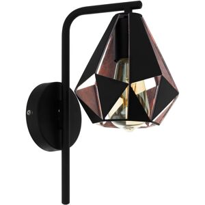 Eglo Carlton 4 Wall Light - Vintage Black Copper - Indoor Eglo Carlton 4 Wall Light - Vintage Black Copper - Indoor