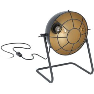 EGLO Treburley Stalen Tafellamp - Zwart en Goud - Tafellamp EGLO Treburley Stalen Tafellamp - Zwart en Goud - Tafellamp