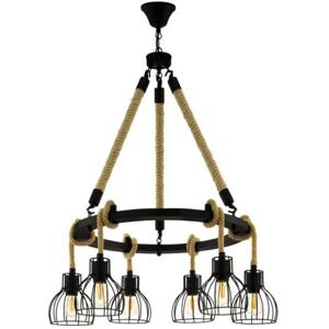 Eglo Rampside 6-lampad taklampa - Takbelysning Eglo Rampside 6-lampad taklampa - Takbelysning