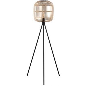 EGLO Bordesley Natural Bamboo Floor Lamp - Floor Lighting EGLO Bordesley Natural Bamboo Floor Lamp - Floor Lighting