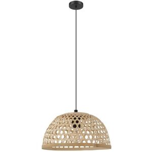 Eglo Claverdon Ceiling Light - E27 Vintage Natural Rattan Eglo Claverdon Ceiling Light - E27 Vintage Natural Rattan