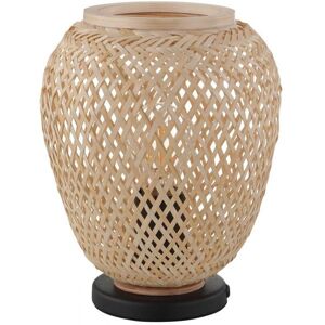 EGLO Dembleby Table Lamp - E27 40W Beige Wood EGLO Dembleby Table Lamp - E27 40W Beige Wood