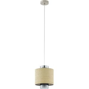 Eglo Mediouna Vintage Pendant Light - Steel, 23cm Eglo Mediouna Vintage Pendant Light - Steel, 23cm