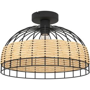 EGLO Anwick Black Ceiling Light - E27 38cm Retro EGLO Anwick Black Ceiling Light - E27 38cm Retro