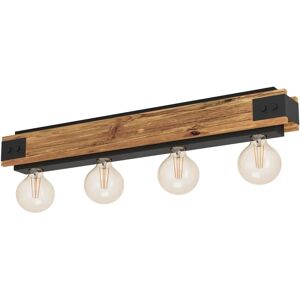 Eglo Layham Ceiling Light - E27 240W - Rustic Style Eglo Layham Ceiling Light - E27 240W - Rustic Style