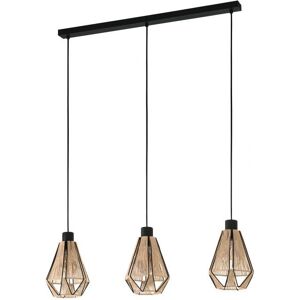 EGLO Taklampe - Moderne Geometrisk Design - E27 - 40 W - Svart EGLO Taklampe - Moderne Geometrisk Design - E27 - 40 W - Svart