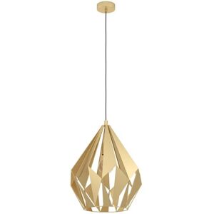 EGLO CARLTON Taklampa - 38,5cm Ø, 110cm, guld EGLO CARLTON Taklampa - 38,5cm Ø, 110cm, guld