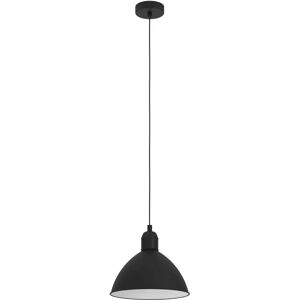 EGLO Priddy D30,5 Zwart en Wit Plafondlamp - Verlichting EGLO Priddy D30,5 Zwart en Wit Plafondlamp - Verlichting