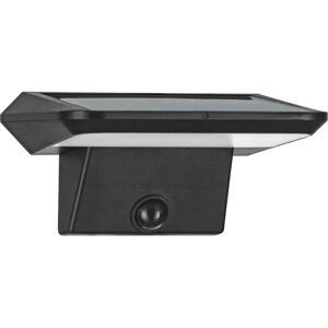 EGLO Porrassa LED Wall Light - Solar, Black, Sensor EGLO Porrassa LED Wall Light - Solar, Black, Sensor