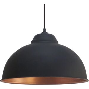 Eglo Vintage 49247 Ceiling Pendant - Metal, Black & Copper Eglo Vintage 49247 Ceiling Pendant - Metal, Black & Copper