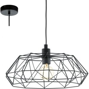 EGLO Carlton 2 Ceiling Light - E27 60W - Black - Ceiling Light EGLO Carlton 2 Ceiling Light - E27 60W - Black - Ceiling Light