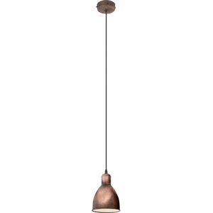 Eglo Priddy 1 Antique Copper Pendant - Pendant Light Eglo Priddy 1 Antique Copper Pendant - Pendant Light